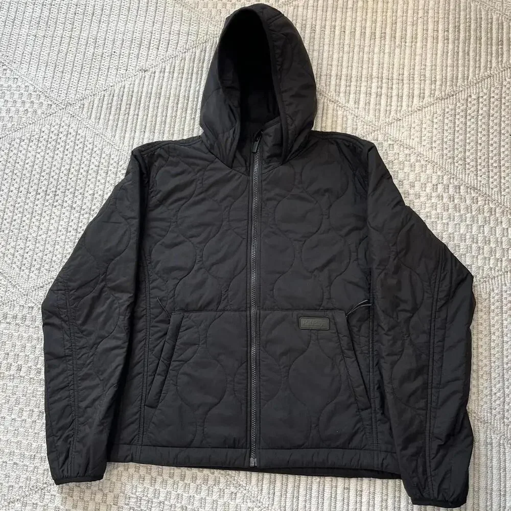 HALFDAYS Bessie Packable Puffer Jacket In Black - Picture 3 of 7